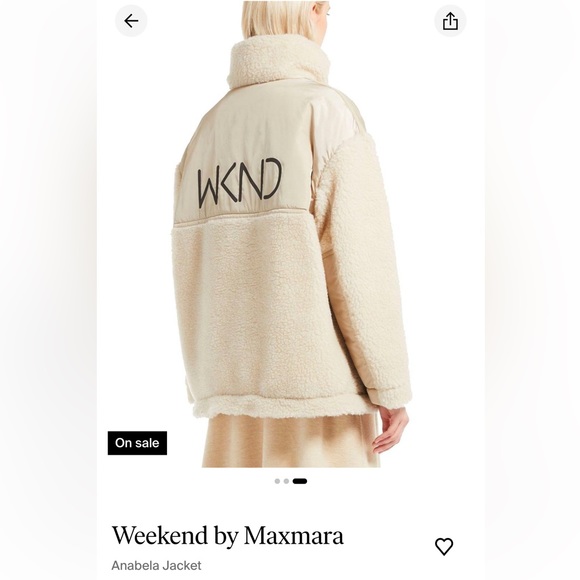 SOLD! on eBay WEEKEND MAXMARA Label-cut Anabela Logo Down Jacket.Size: IT40/US6. - Picture 8 of 16